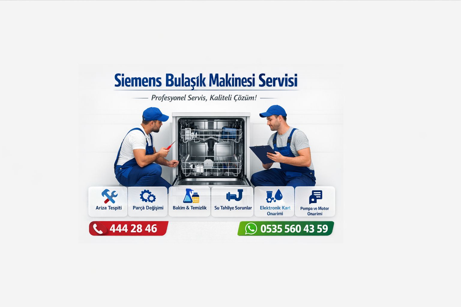 Siemens Bulaşık Makinesi Servisi